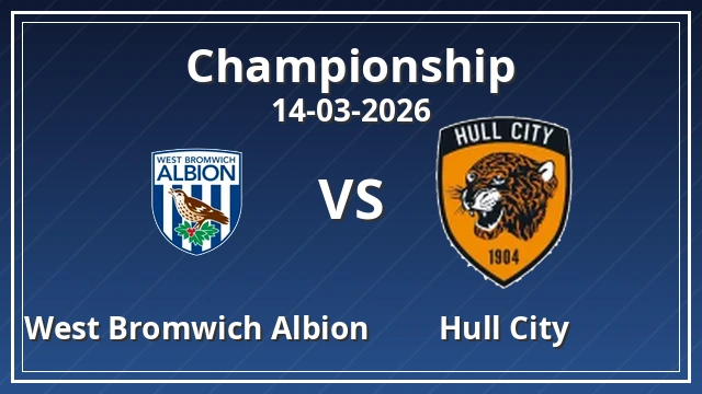 Thumbnail for West Bromwich Albion vs Hull City