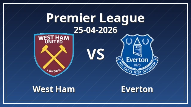 Thumbnail for West Ham vs Everton