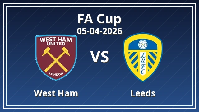 Thumbnail for West Ham vs Leeds