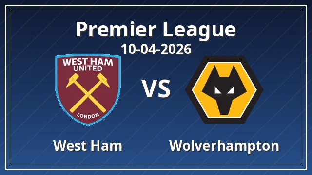 Thumbnail for West Ham vs Wolverhampton