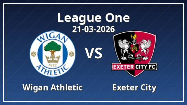Thumbnail for Wigan Athletic vs Exeter City