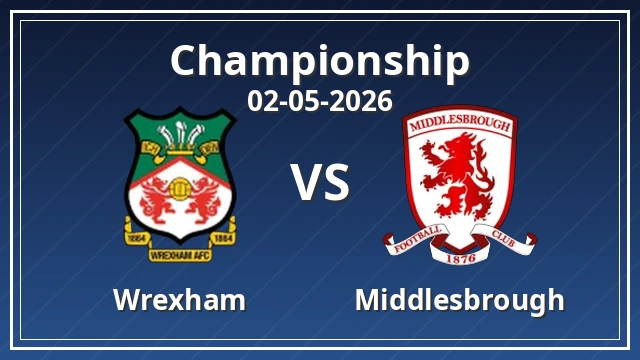 Thumbnail for wrexham - middlesbrough